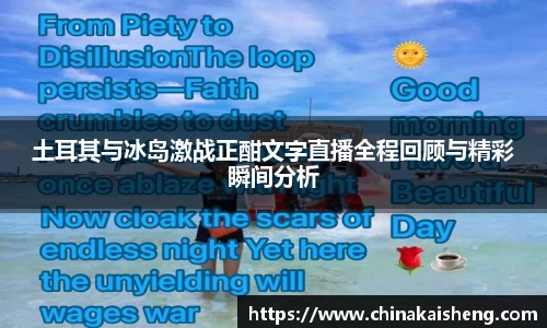 土耳其与冰岛激战正酣文字直播全程回顾与精彩瞬间分析